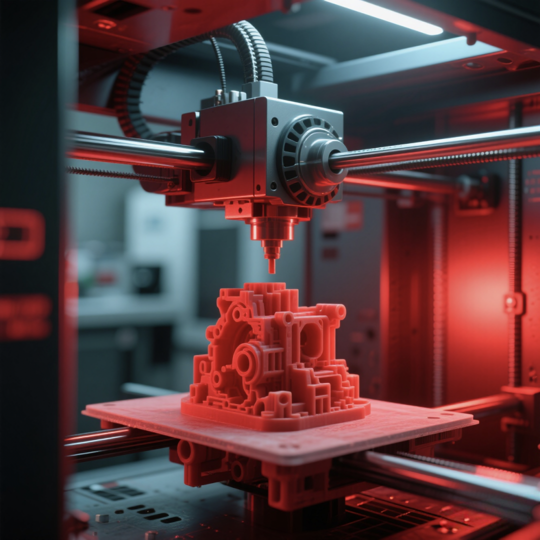 红蜡3D打印(图1)