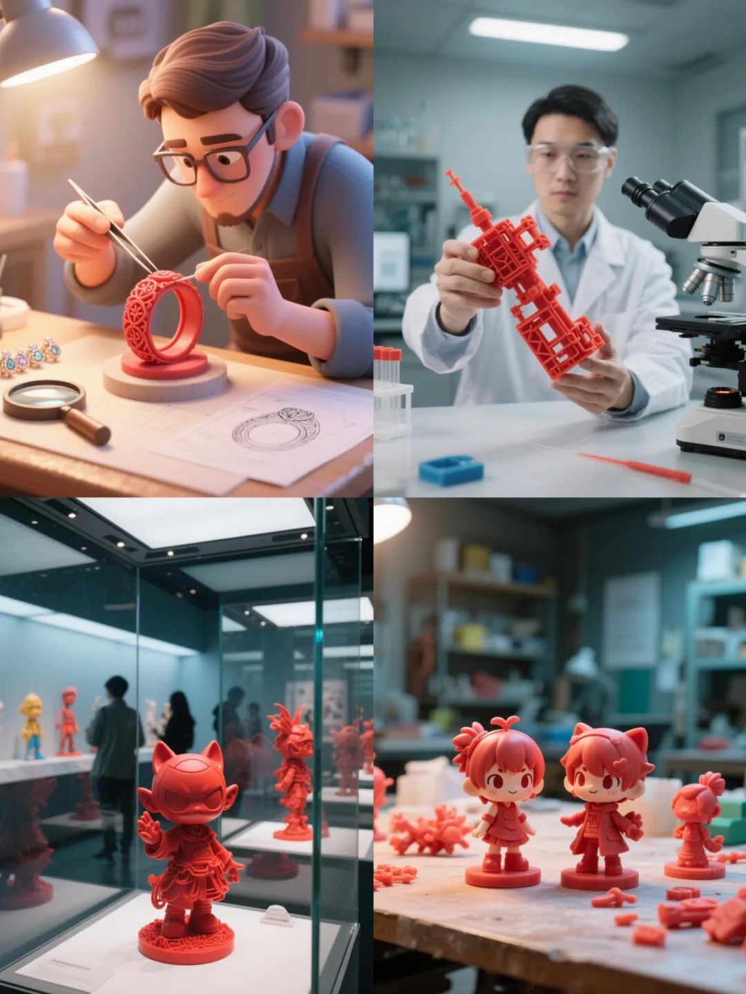 红蜡3D打印(图2)